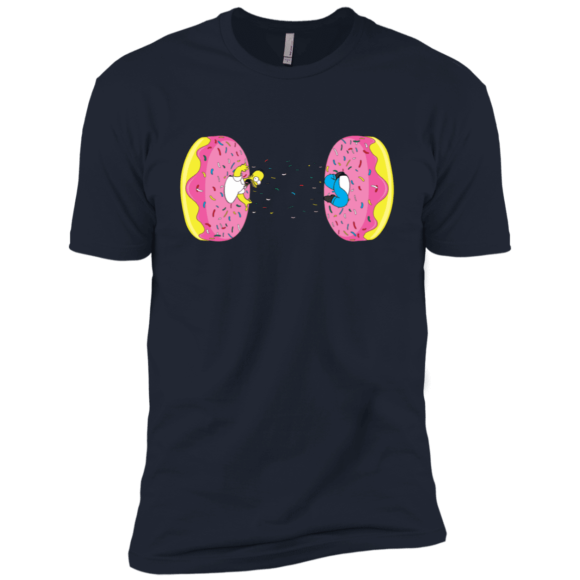 T-Shirts Midnight Navy / X-Small Donut Portal Men's Premium T-Shirt