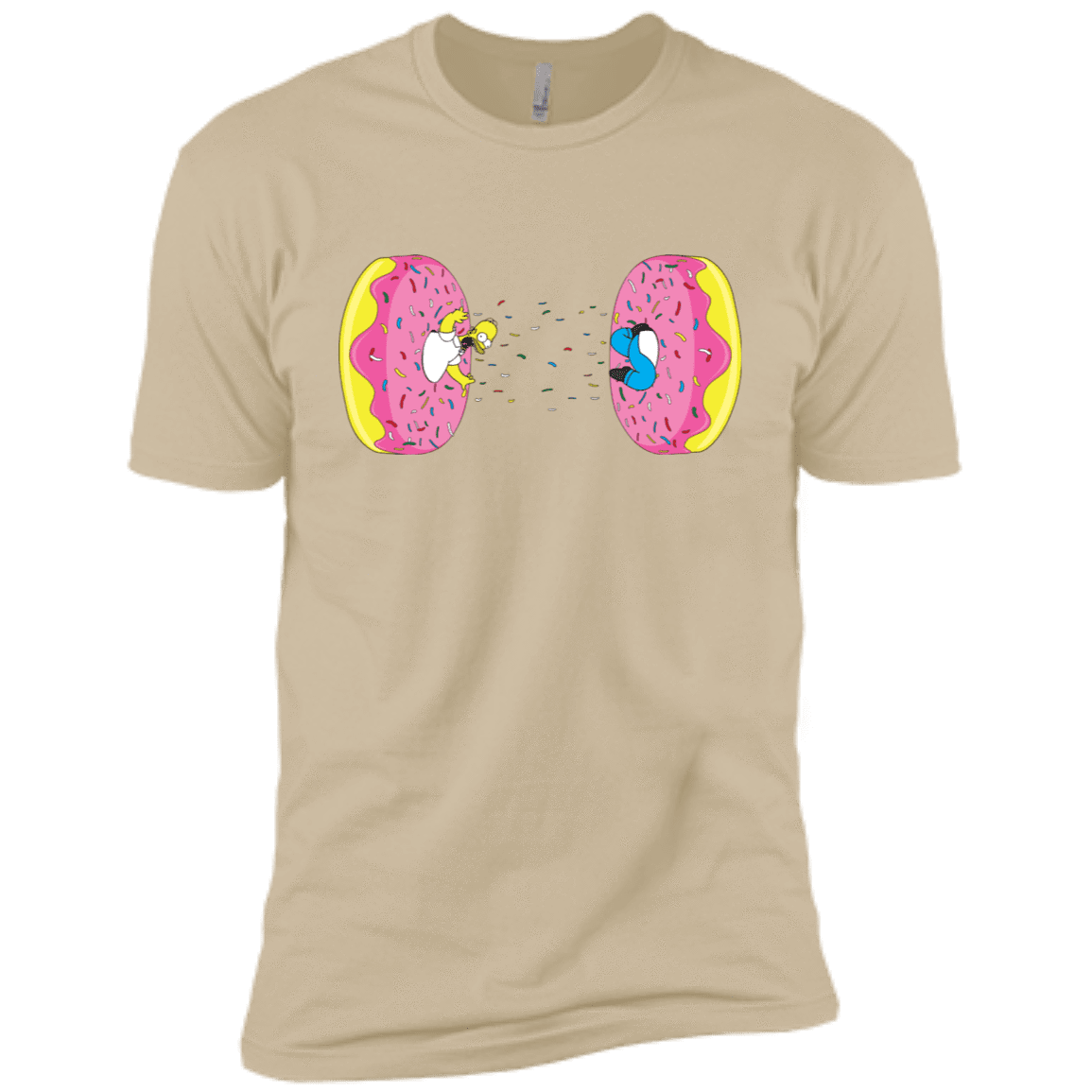 T-Shirts Sand / X-Small Donut Portal Men's Premium T-Shirt
