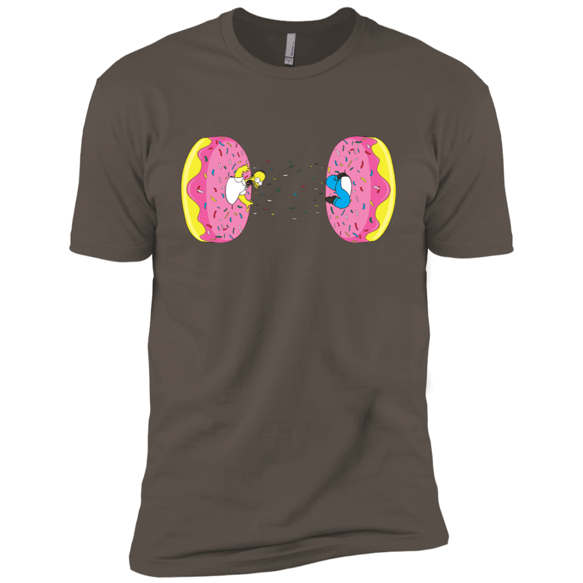 T-Shirts Warm Grey / X-Small Donut Portal Men's Premium T-Shirt