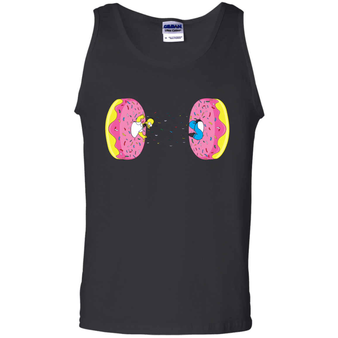 T-Shirts Black / S Donut Portal Men's Tank Top