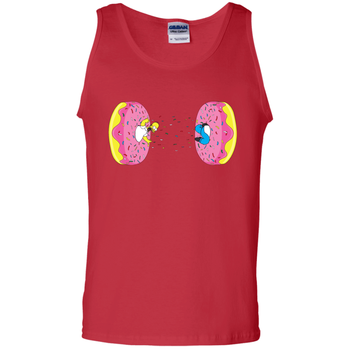 T-Shirts Red / S Donut Portal Men's Tank Top