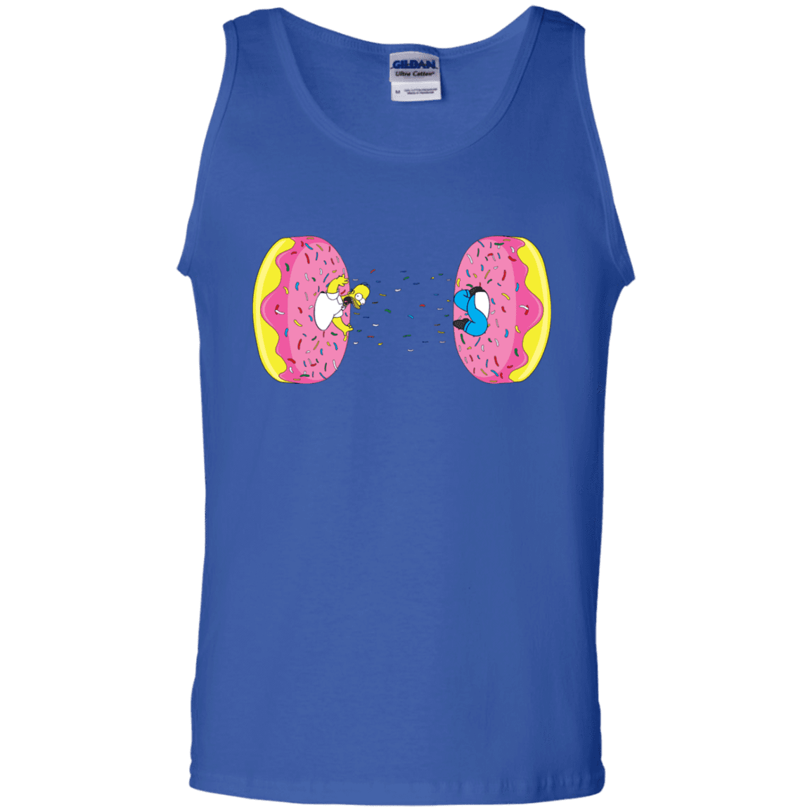 T-Shirts Royal / S Donut Portal Men's Tank Top