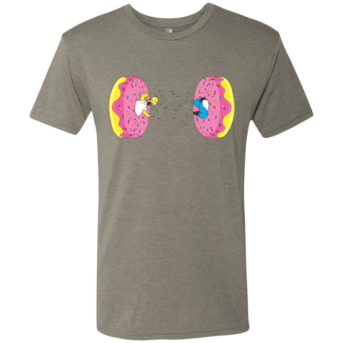T-Shirts Venetian Grey / S Donut Portal Men's Triblend T-Shirt