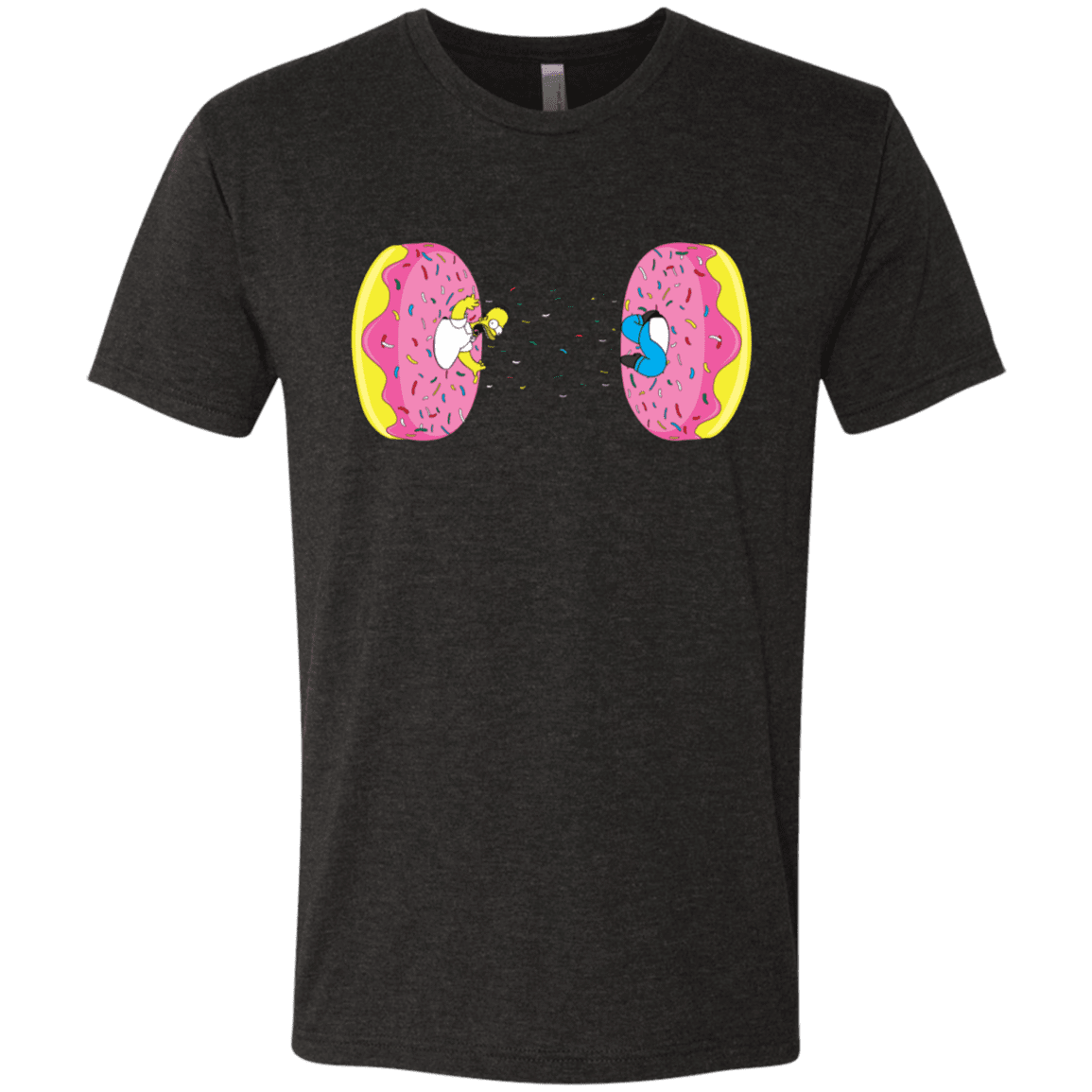 T-Shirts Vintage Black / S Donut Portal Men's Triblend T-Shirt