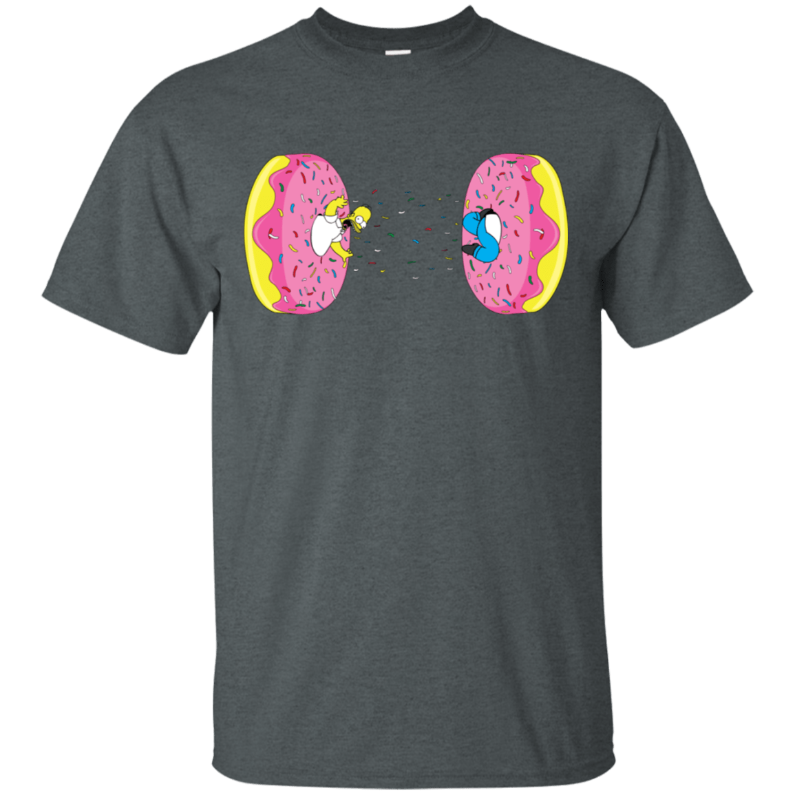 T-Shirts Dark Heather / S Donut Portal T-Shirt