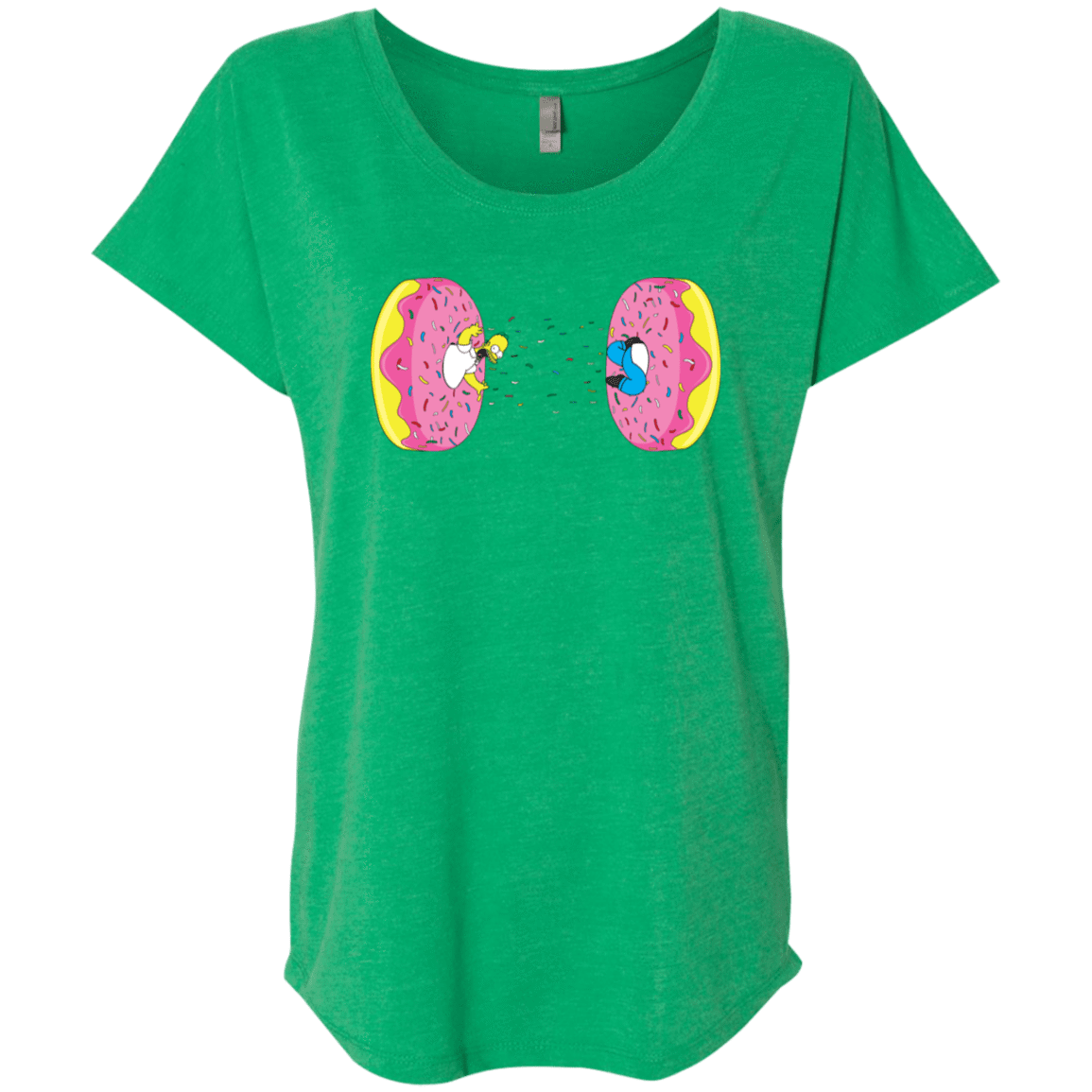 T-Shirts Envy / X-Small Donut Portal Triblend Dolman Sleeve