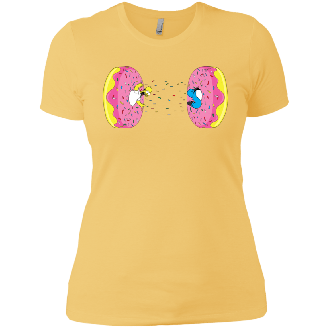 T-Shirts Banana Cream/ / X-Small Donut Portal Women's Premium T-Shirt
