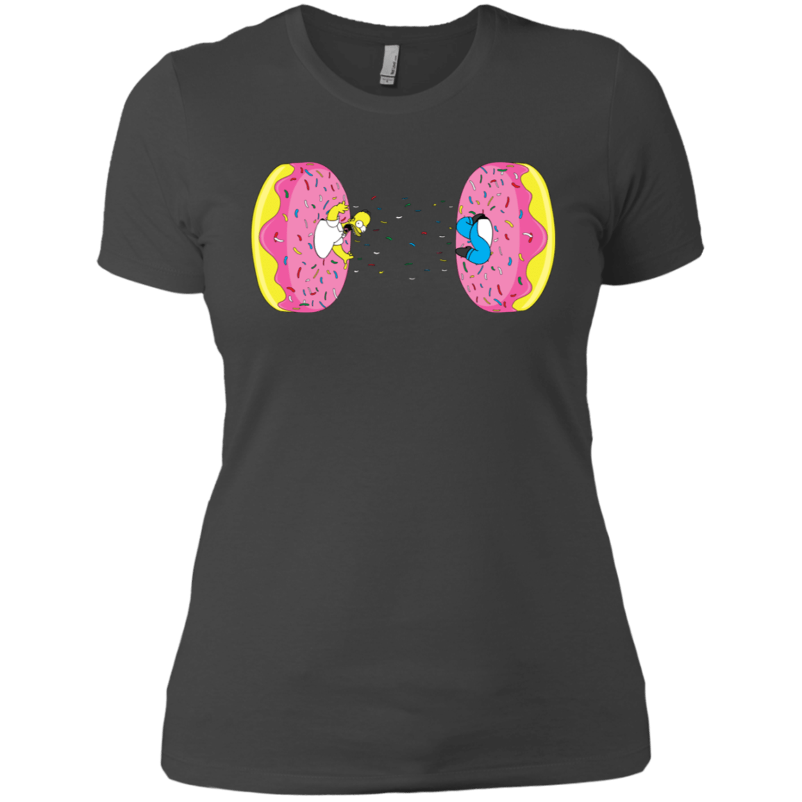T-Shirts Heavy Metal / X-Small Donut Portal Women's Premium T-Shirt