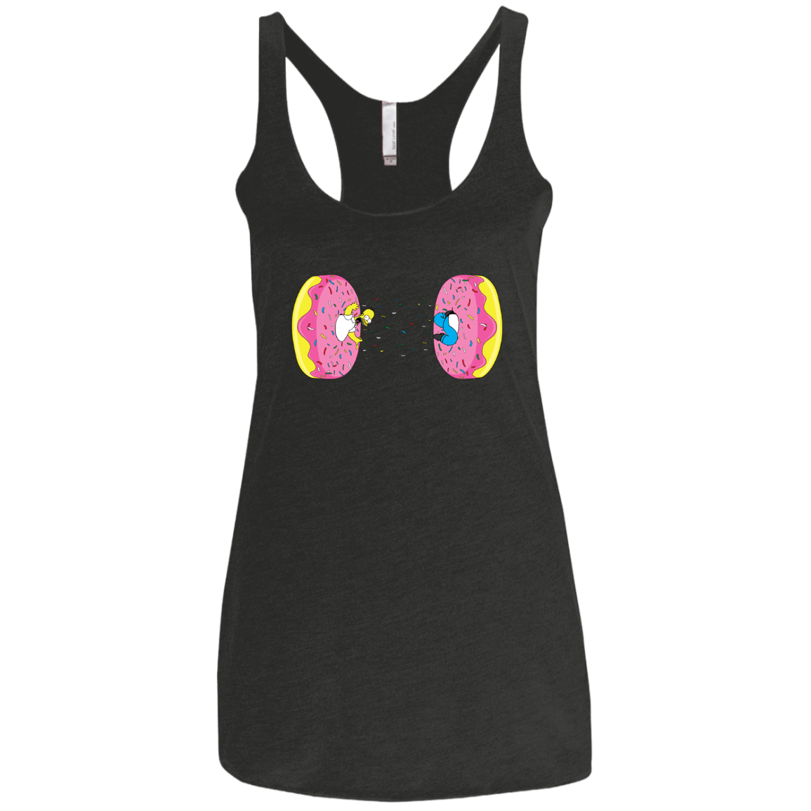 T-Shirts Vintage Black / X-Small Donut Portal Women's Triblend Racerback Tank