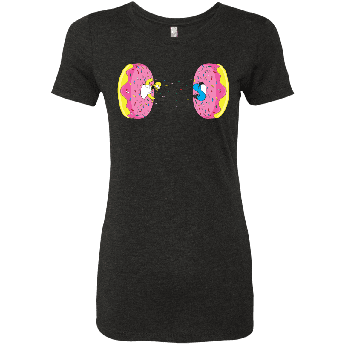 T-Shirts Vintage Black / S Donut Portal Women's Triblend T-Shirt