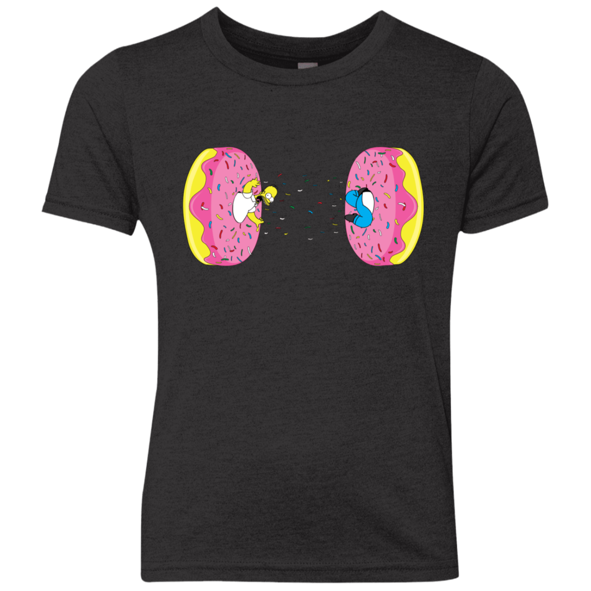 T-Shirts Vintage Black / YXS Donut Portal Youth Triblend T-Shirt