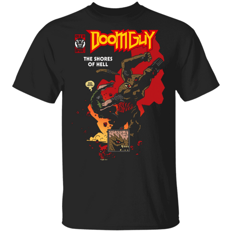 T-Shirts Black / S Doom Guy T-Shirt