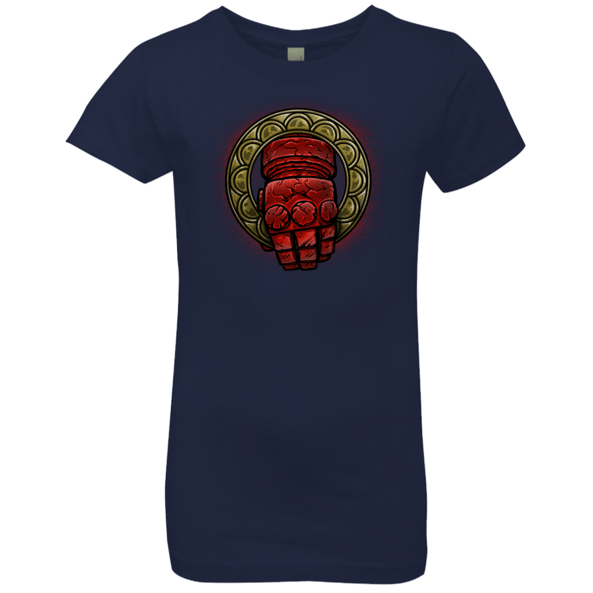 T-Shirts Midnight Navy / YXS Doom Hand of the King Girls Premium T-Shirt