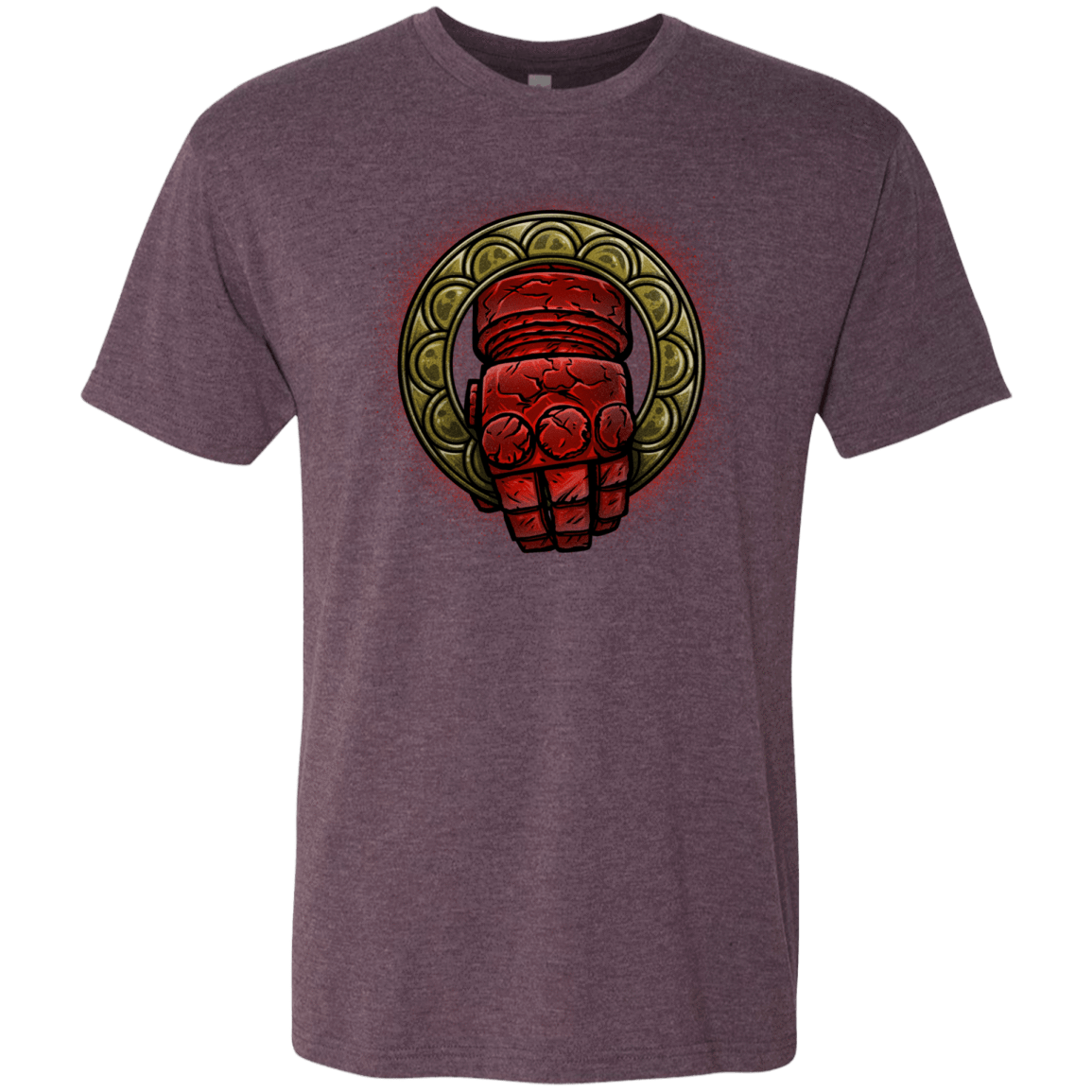T-Shirts Vintage Purple / Small Doom Hand of the King Men's Triblend T-Shirt
