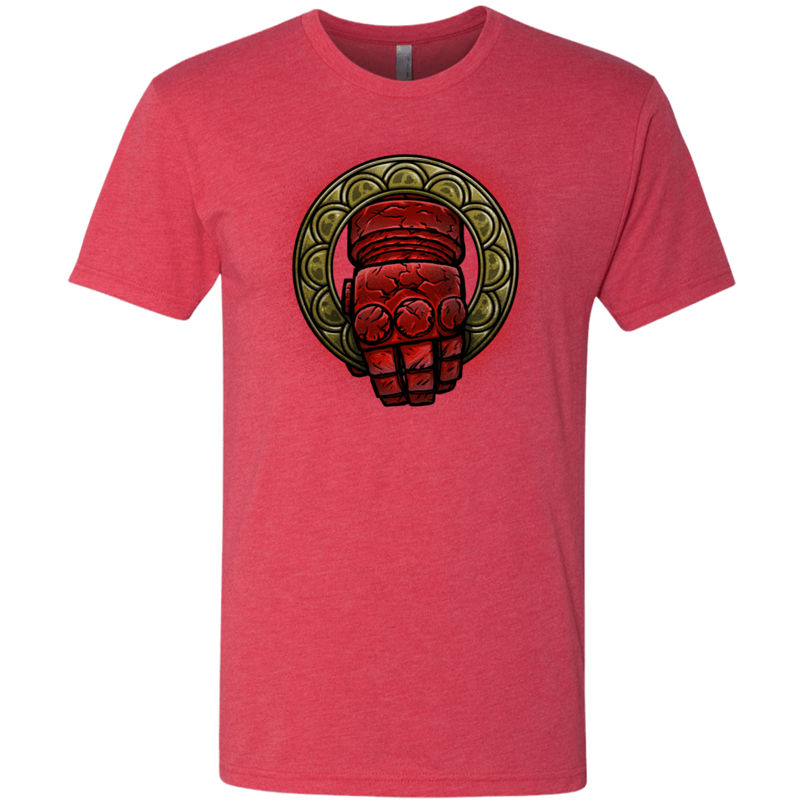 T-Shirts Vintage Red / Small Doom Hand of the King Men's Triblend T-Shirt