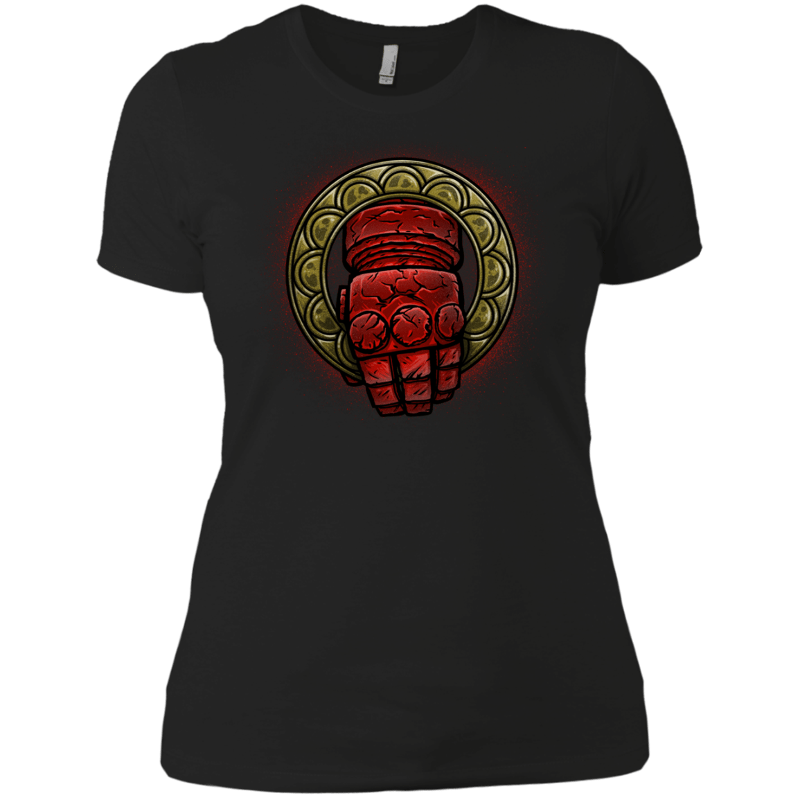T-Shirts Black / X-Small Doom Hand of the King Women's Premium T-Shirt