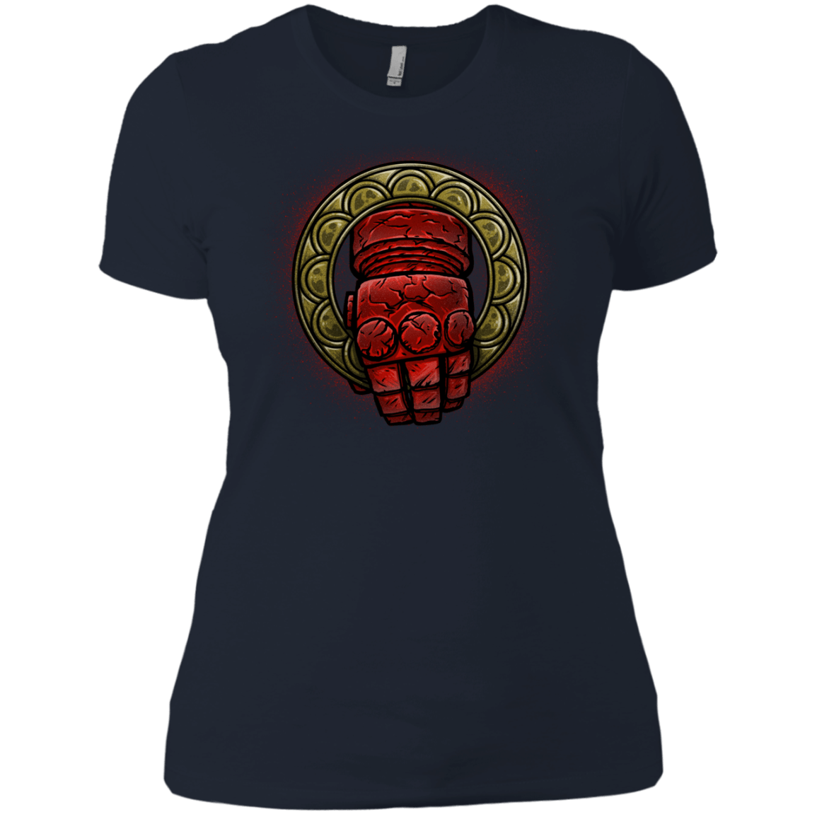 T-Shirts Midnight Navy / X-Small Doom Hand of the King Women's Premium T-Shirt