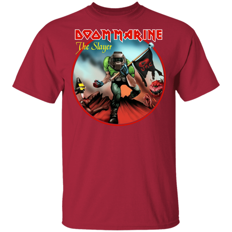 T-Shirts Cardinal / S Doom Marine T-Shirt