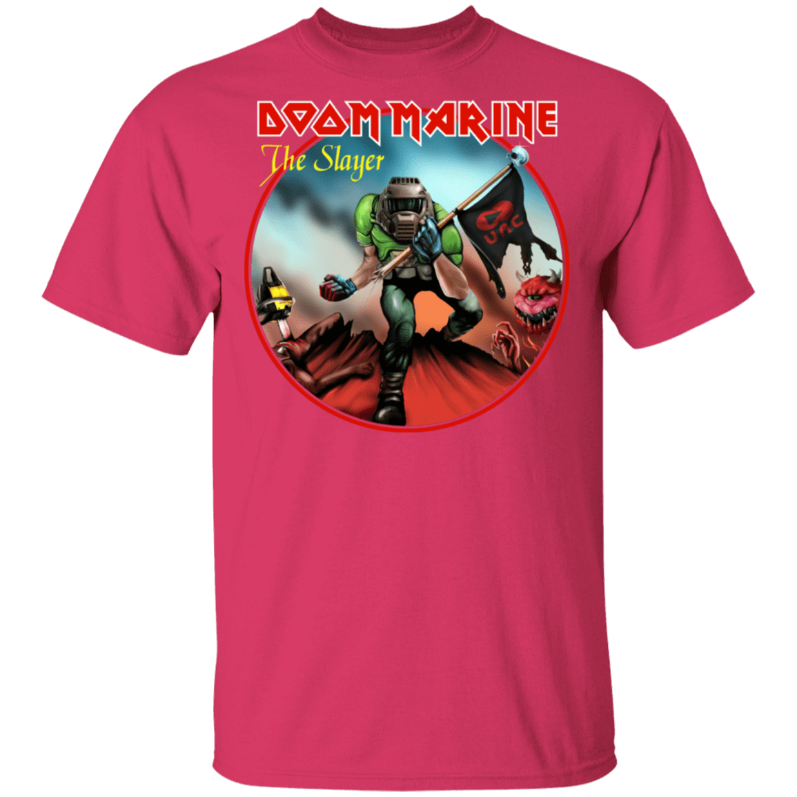 T-Shirts Heliconia / S Doom Marine T-Shirt