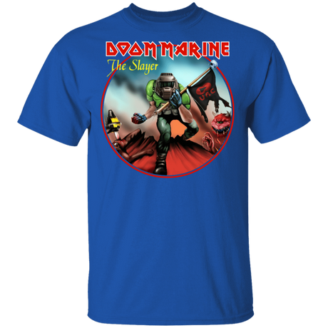 T-Shirts Royal / S Doom Marine T-Shirt