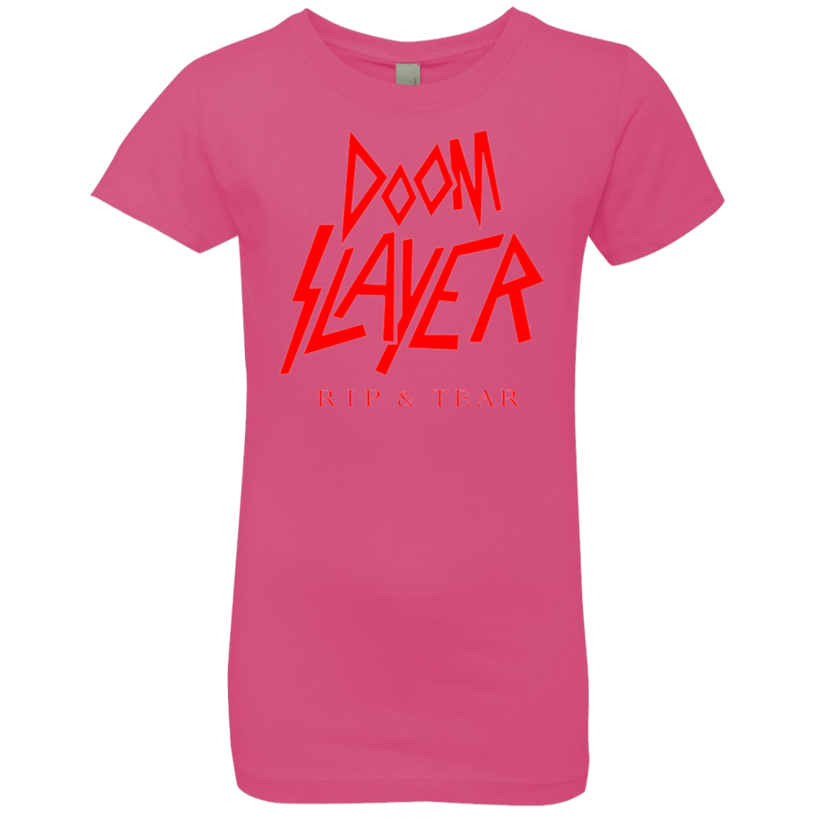 T-Shirts Hot Pink / YXS Doom Slayer Girls Premium T-Shirt