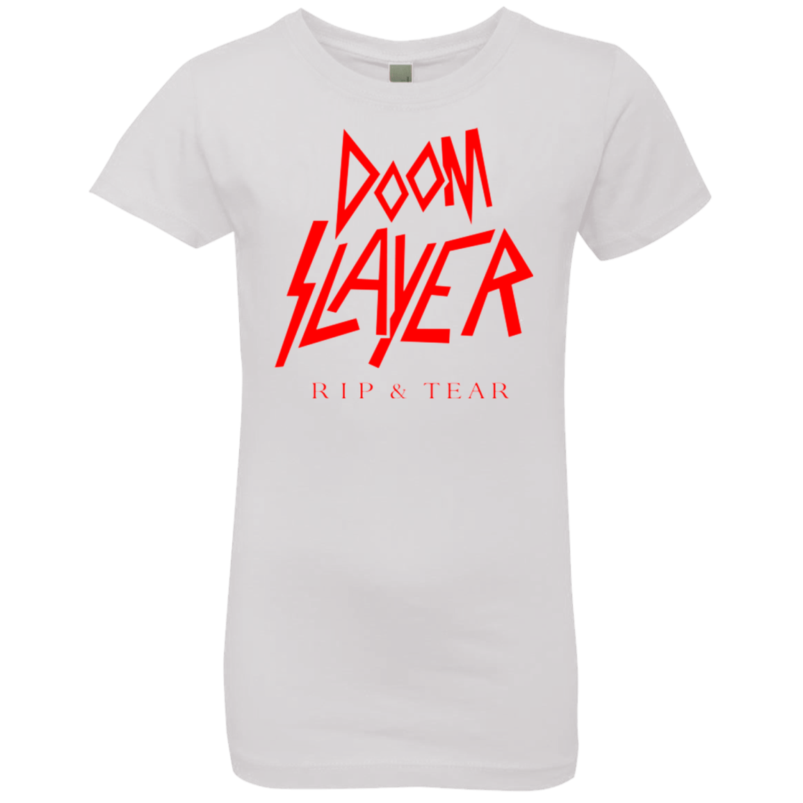 T-Shirts White / YXS Doom Slayer Girls Premium T-Shirt