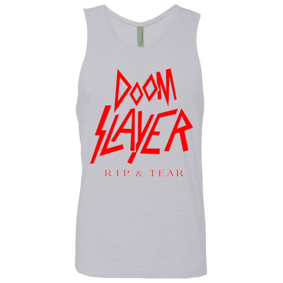 T-Shirts Heather Grey / Small Doom Slayer Men's Premium Tank Top