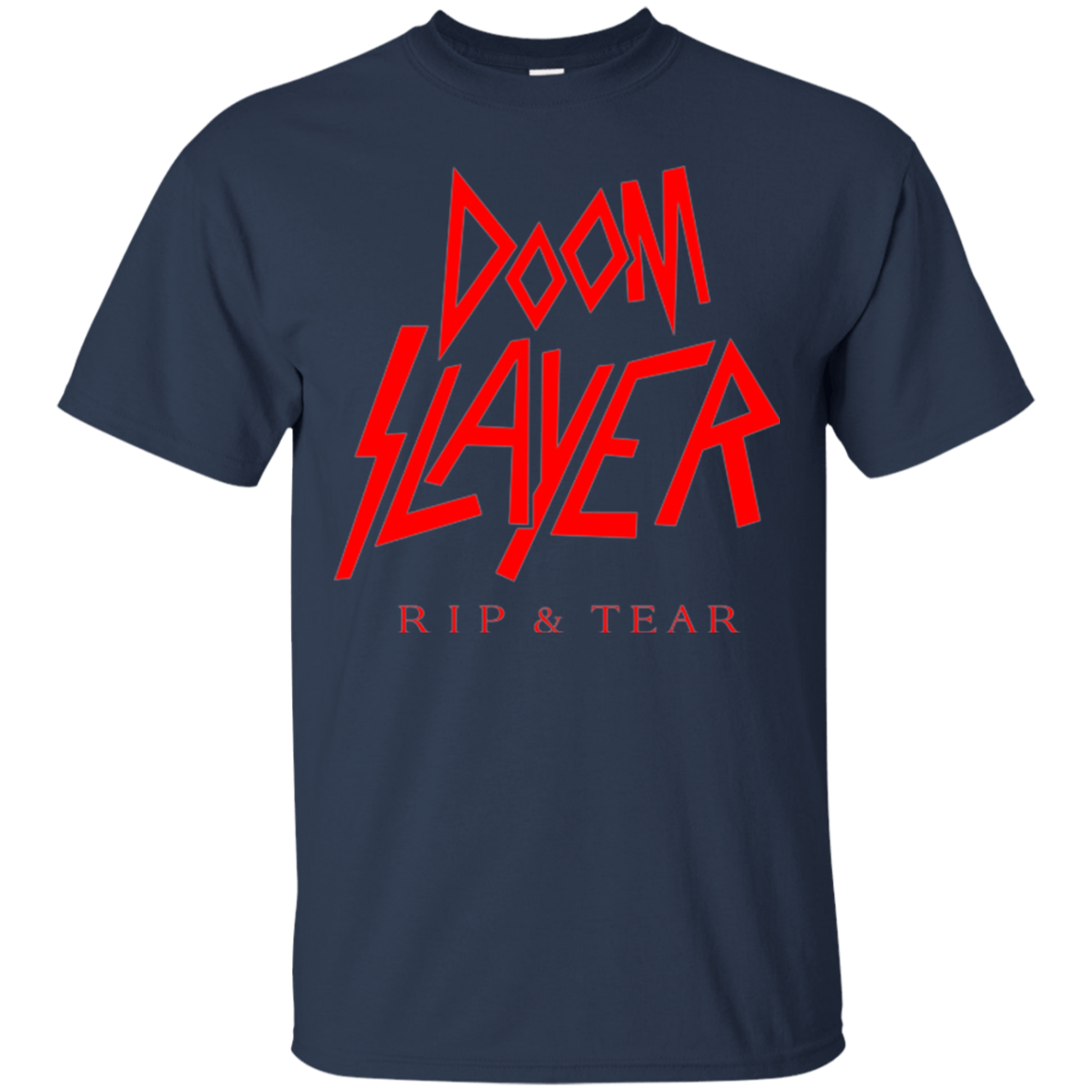 T-Shirts Navy / Small Doom Slayer T-Shirt