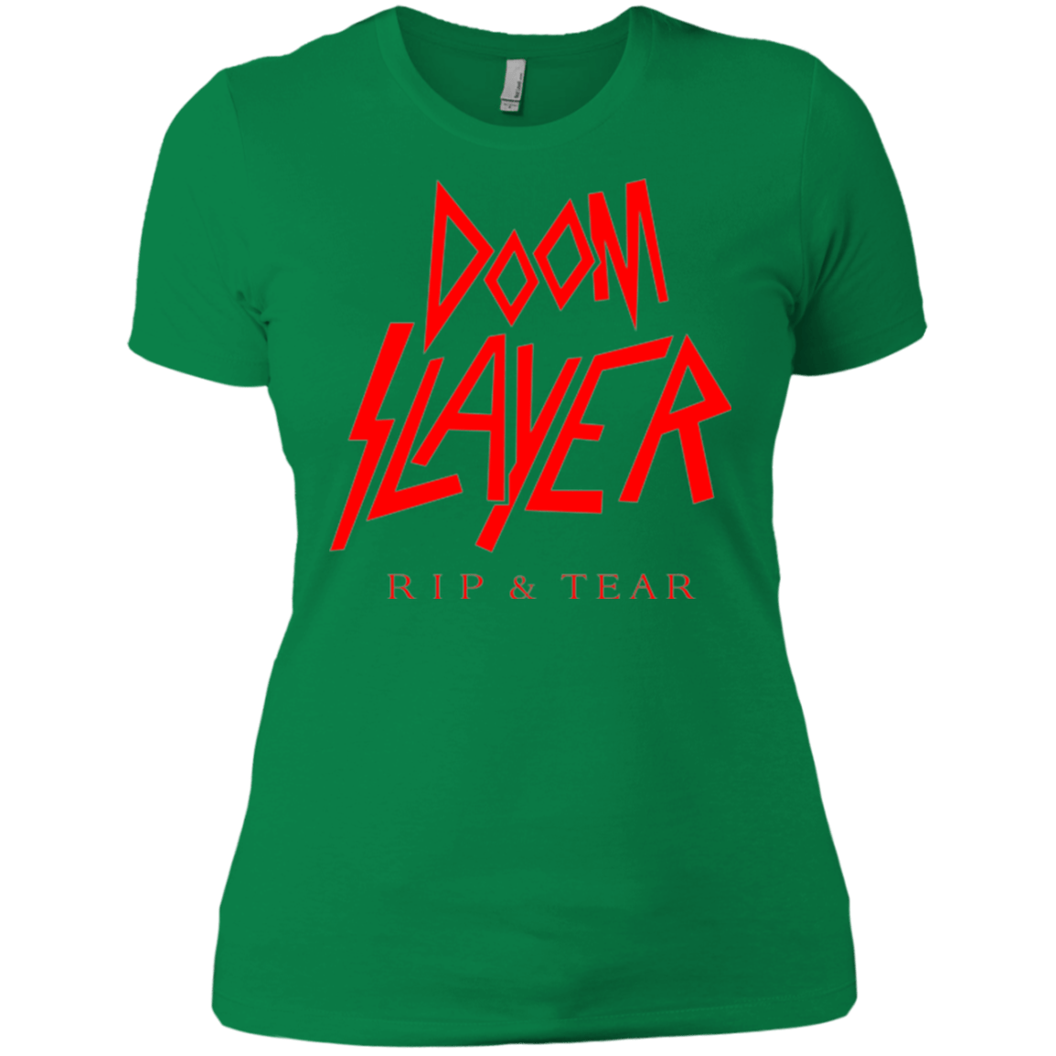T-Shirts Kelly Green / X-Small Doom Slayer Women's Premium T-Shirt