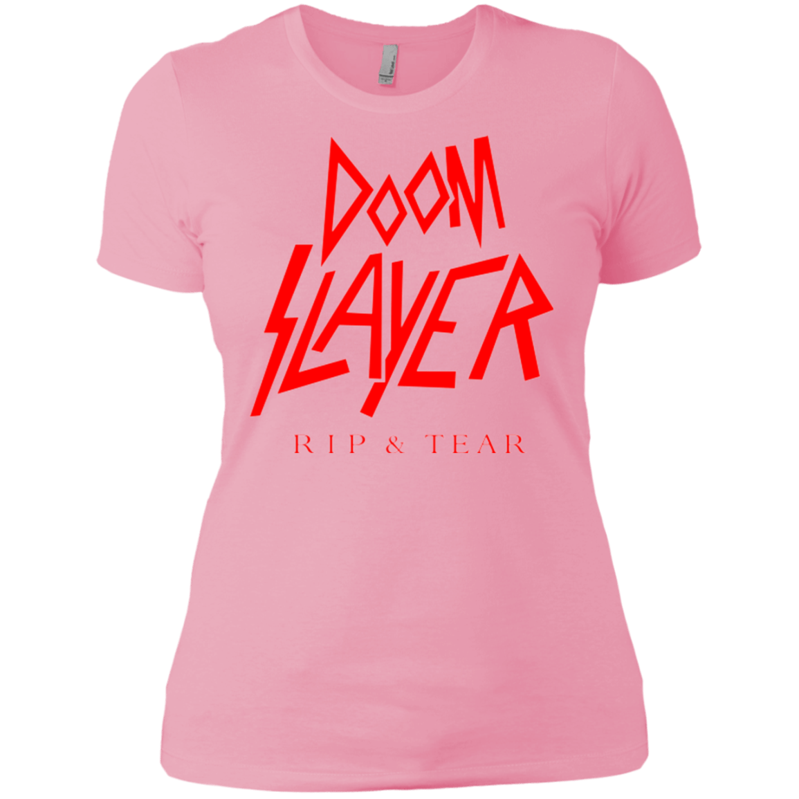 T-Shirts Light Pink / X-Small Doom Slayer Women's Premium T-Shirt