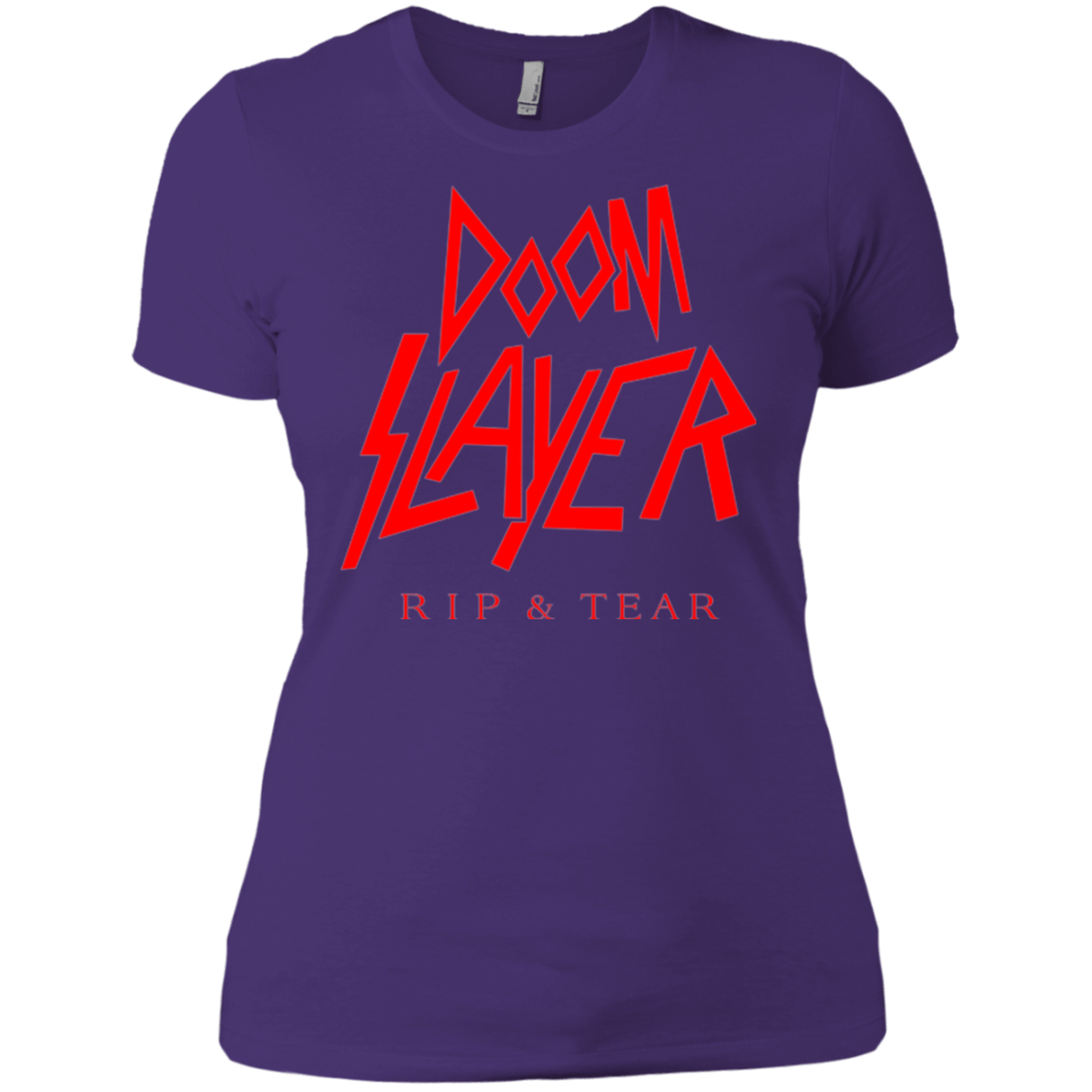 T-Shirts Purple / X-Small Doom Slayer Women's Premium T-Shirt