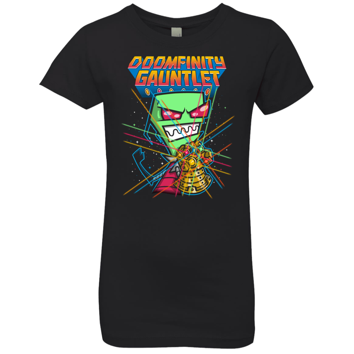 T-Shirts Black / YXS DOOMFINITY Girls Premium T-Shirt