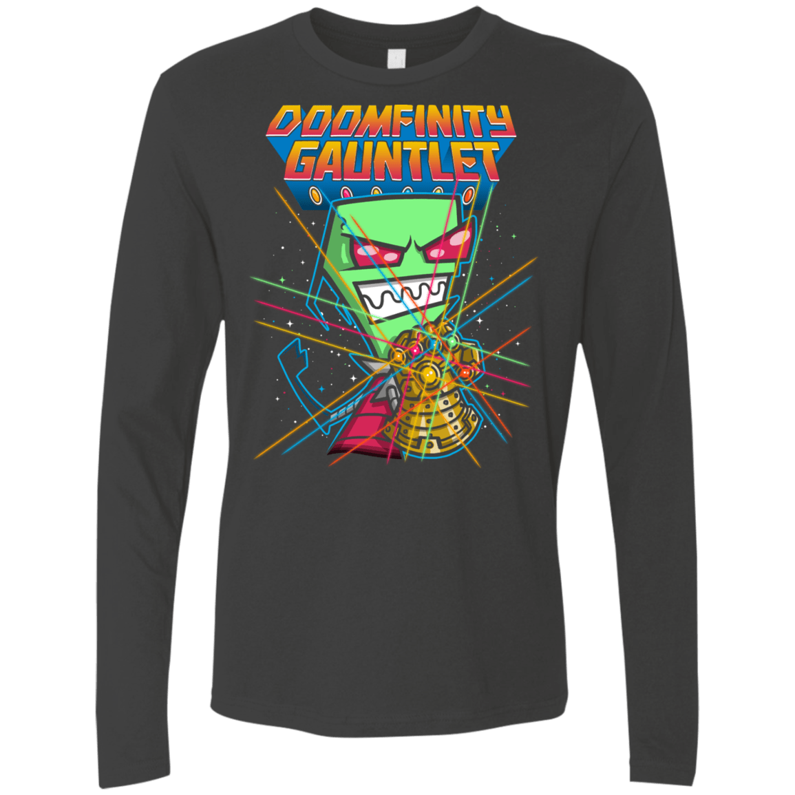 T-Shirts Heavy Metal / S DOOMFINITY Men's Premium Long Sleeve