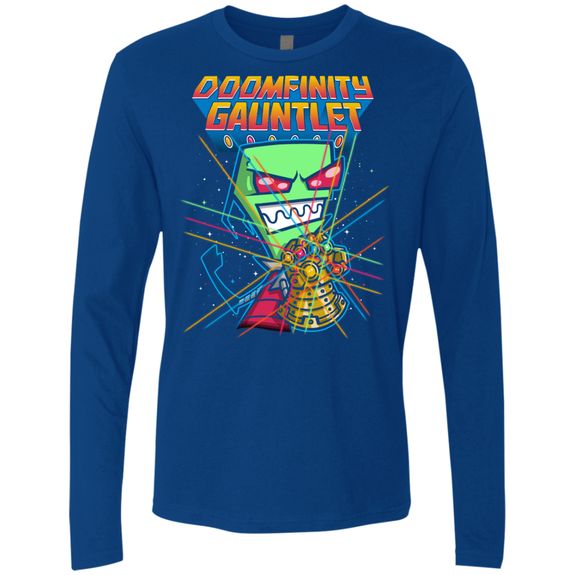T-Shirts Royal / S DOOMFINITY Men's Premium Long Sleeve