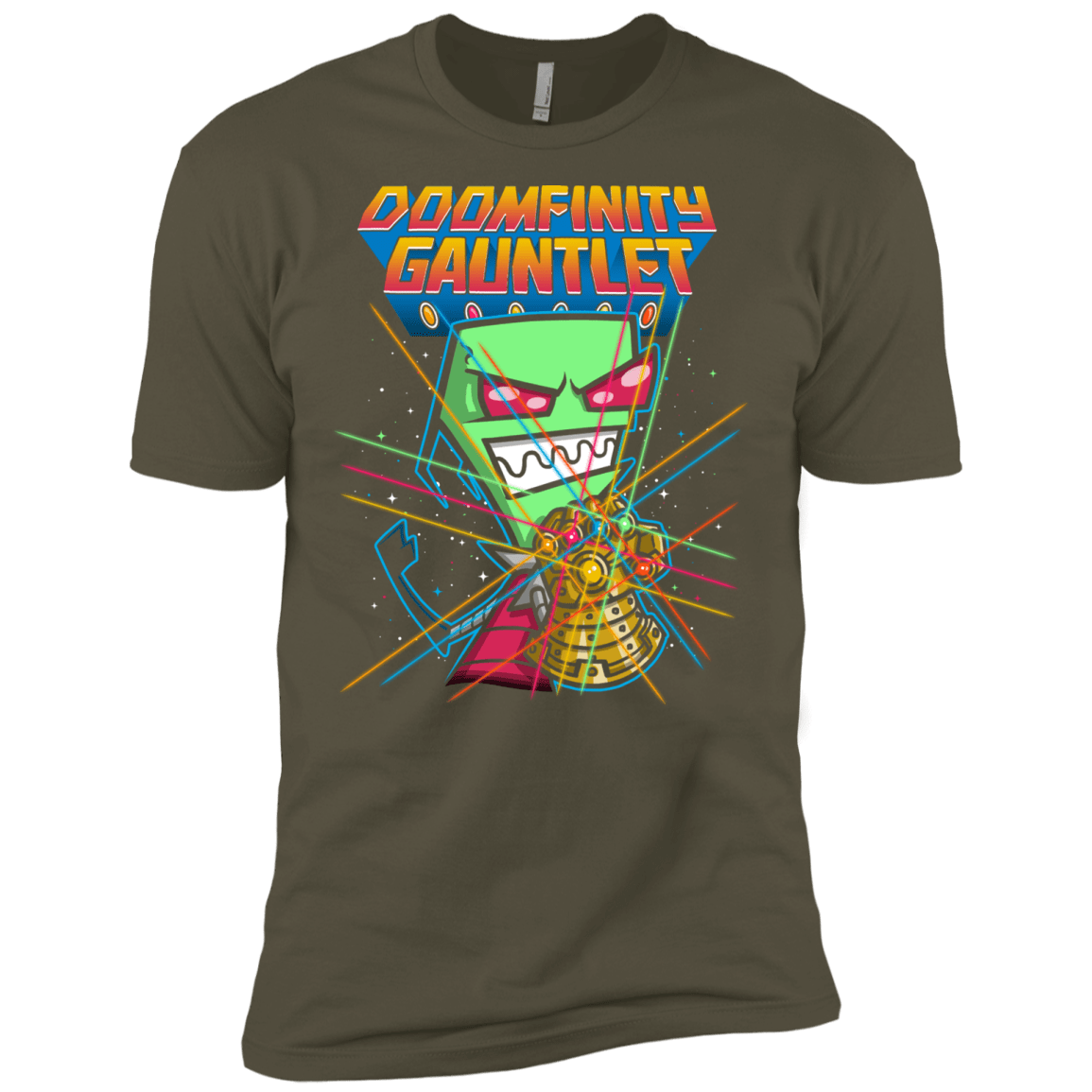 T-Shirts Military Green / X-Small DOOMFINITY Men's Premium T-Shirt