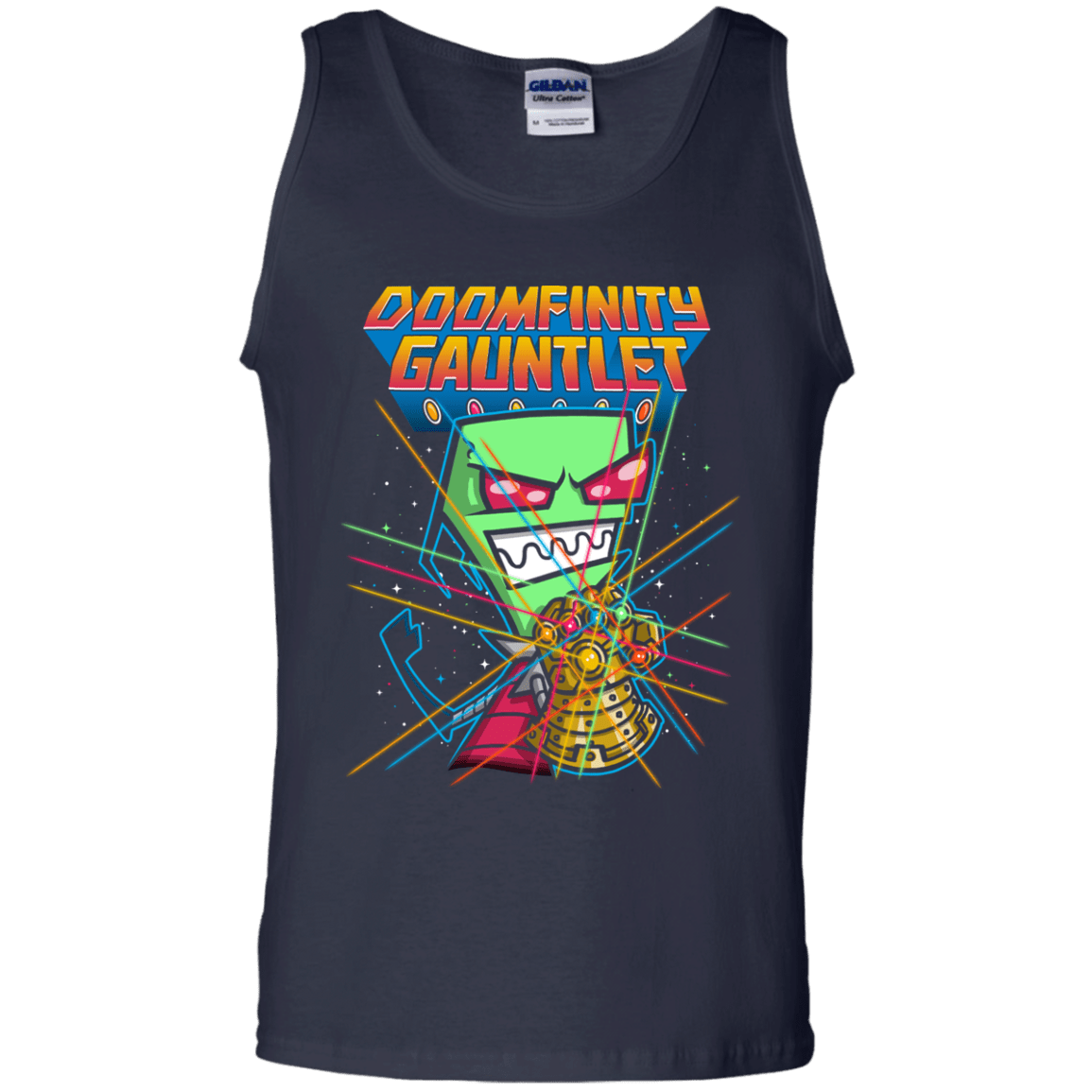 T-Shirts Navy / S DOOMFINITY Men's Tank Top