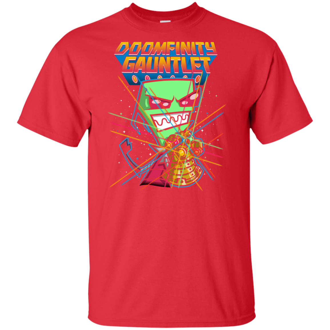 T-Shirts Red / XLT DOOMFINITY Tall T-Shirt