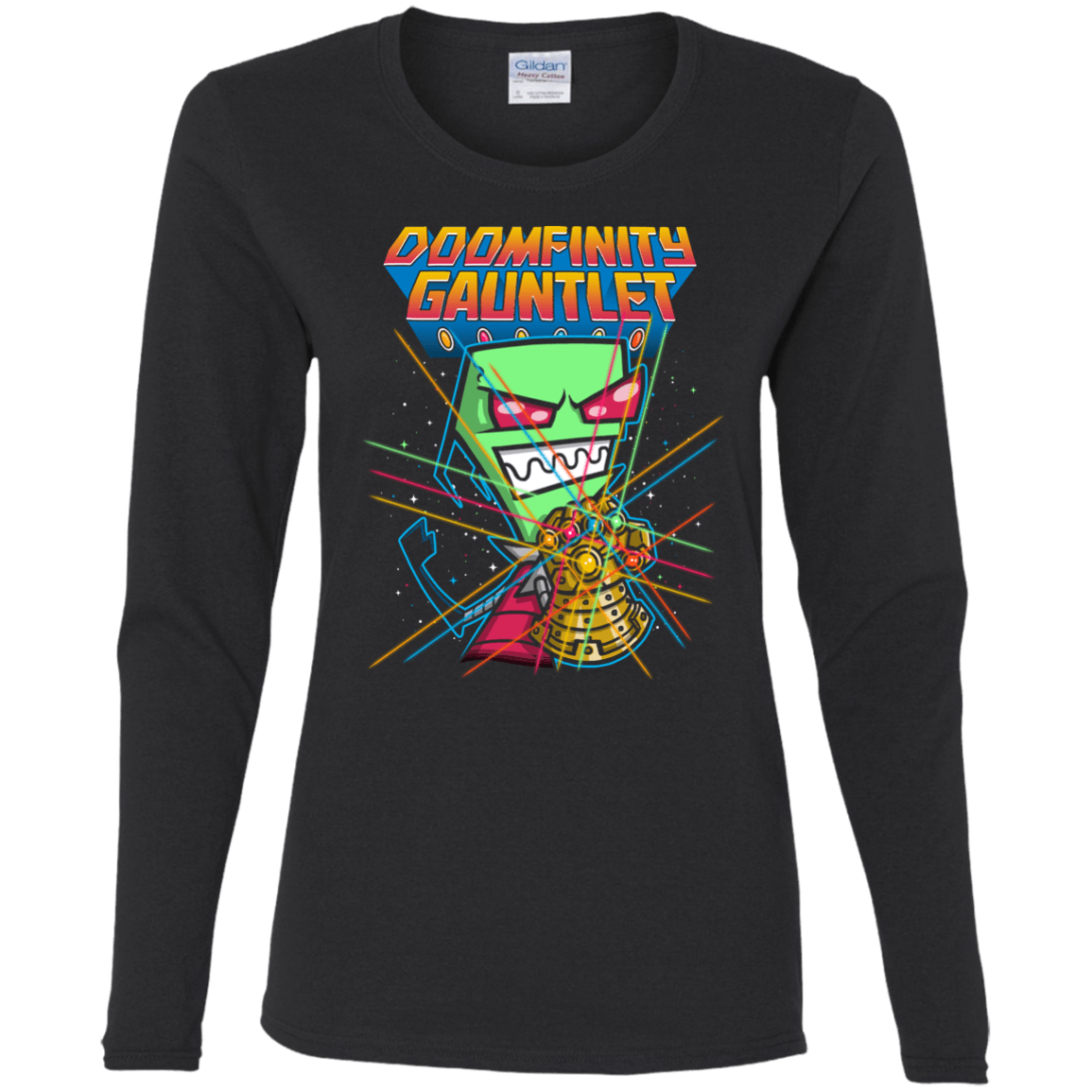 T-Shirts Black / S DOOMFINITY Women's Long Sleeve T-Shirt