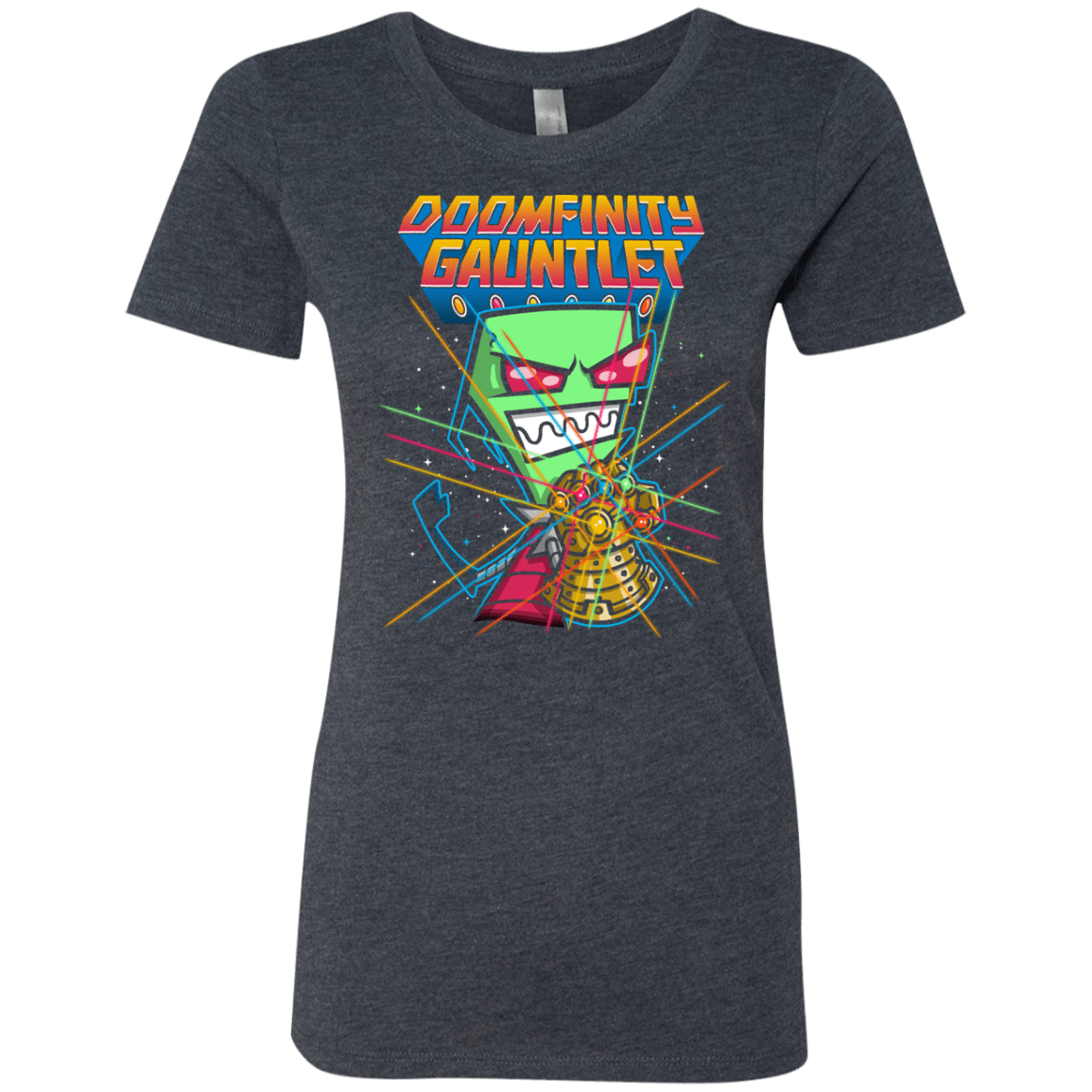 T-Shirts Vintage Navy / S DOOMFINITY Women's Triblend T-Shirt
