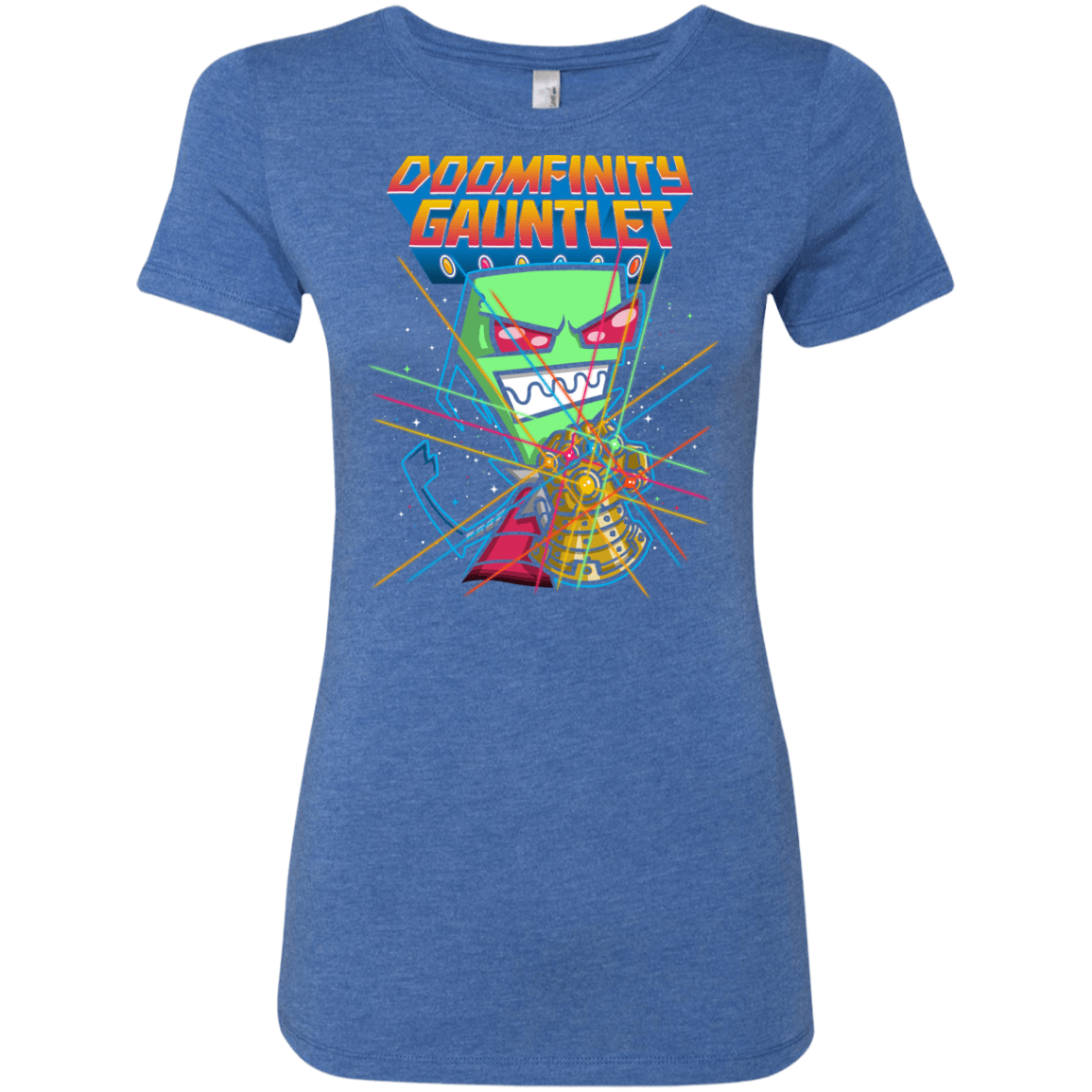 T-Shirts Vintage Royal / S DOOMFINITY Women's Triblend T-Shirt