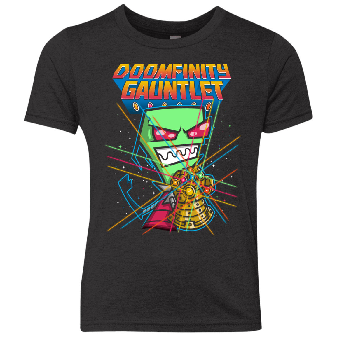 T-Shirts Vintage Black / YXS DOOMFINITY Youth Triblend T-Shirt