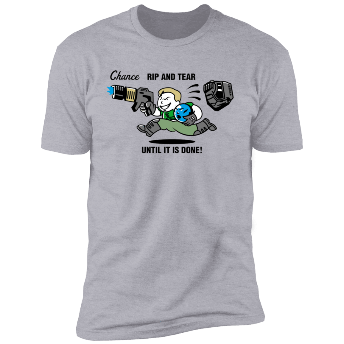 T-Shirts Heather Grey / S Doompoly Men's Premium T-Shirt