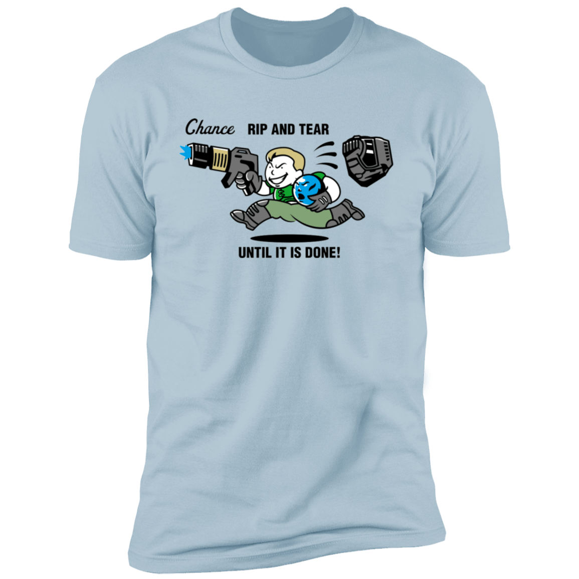 T-Shirts Light Blue / S Doompoly Men's Premium T-Shirt