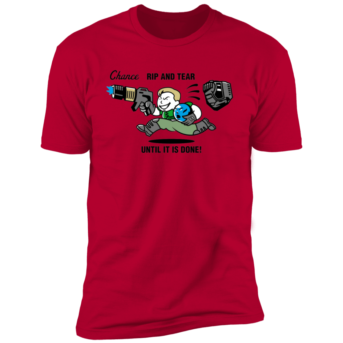 T-Shirts Red / S Doompoly Men's Premium T-Shirt