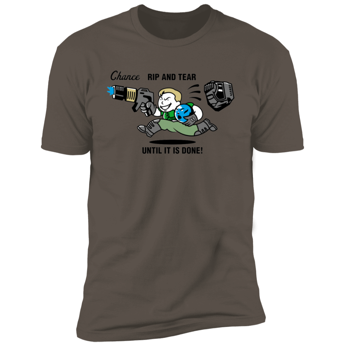 T-Shirts Warm Grey / S Doompoly Men's Premium T-Shirt