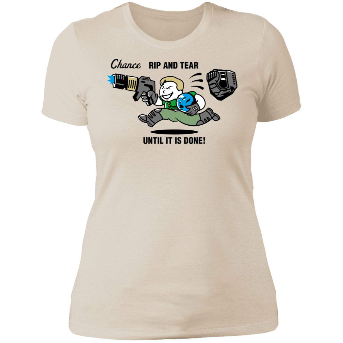 T-Shirts Ivory/ / S Doompoly Women's Premium T-Shirt