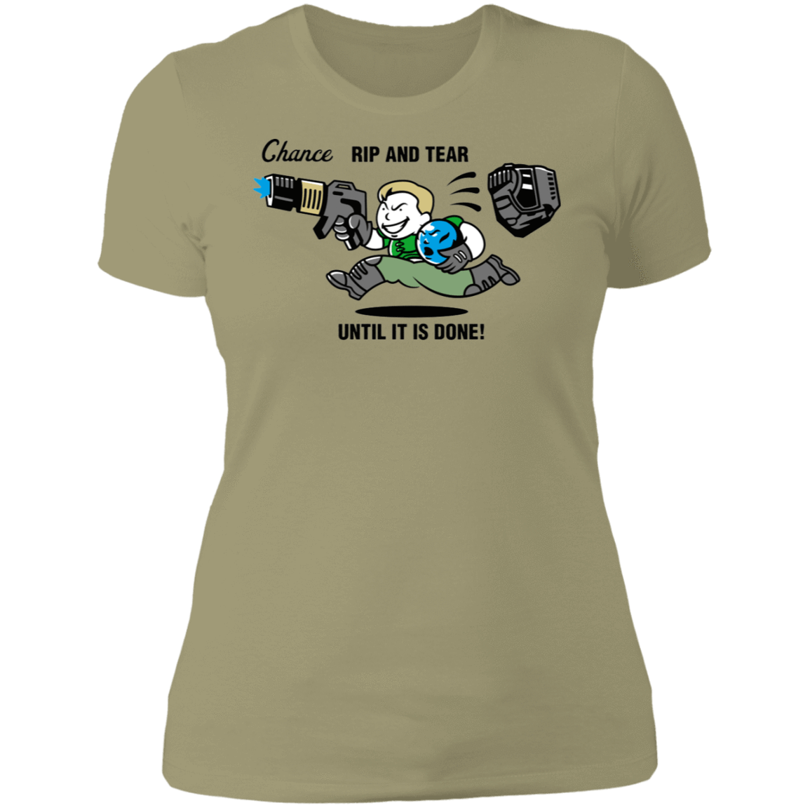 T-Shirts Light Olive / S Doompoly Women's Premium T-Shirt