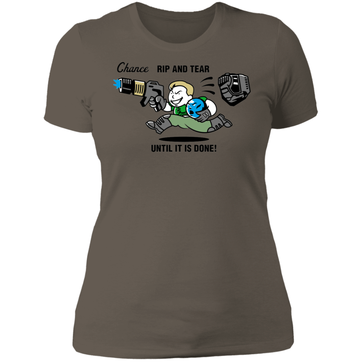 T-Shirts Warm Grey / S Doompoly Women's Premium T-Shirt