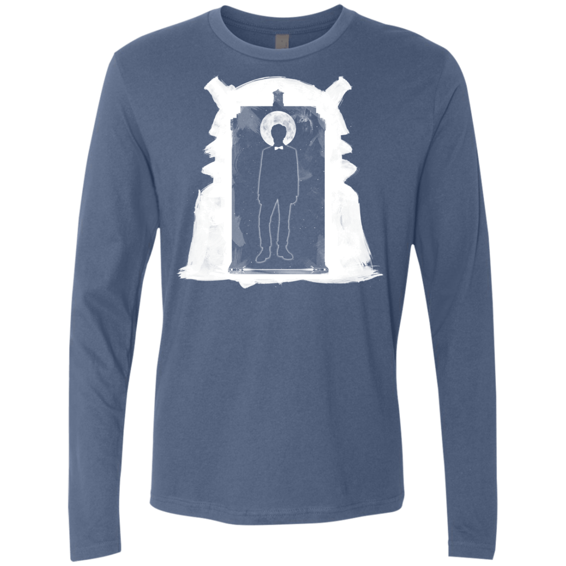 T-Shirts Indigo / S Doorway Whoniverse Men's Premium Long Sleeve