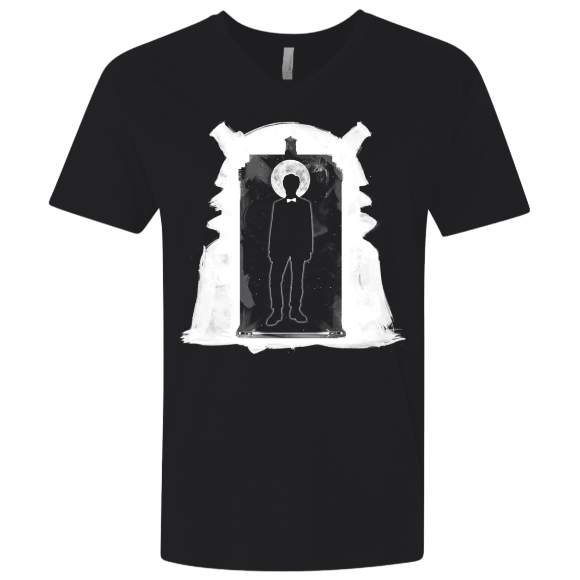 T-Shirts Black / X-Small Doorway Whoniverse Men's Premium V-Neck